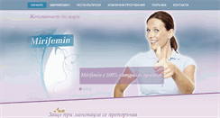 Desktop Screenshot of mirifemin.com